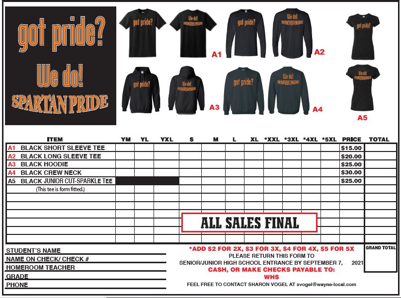 order form